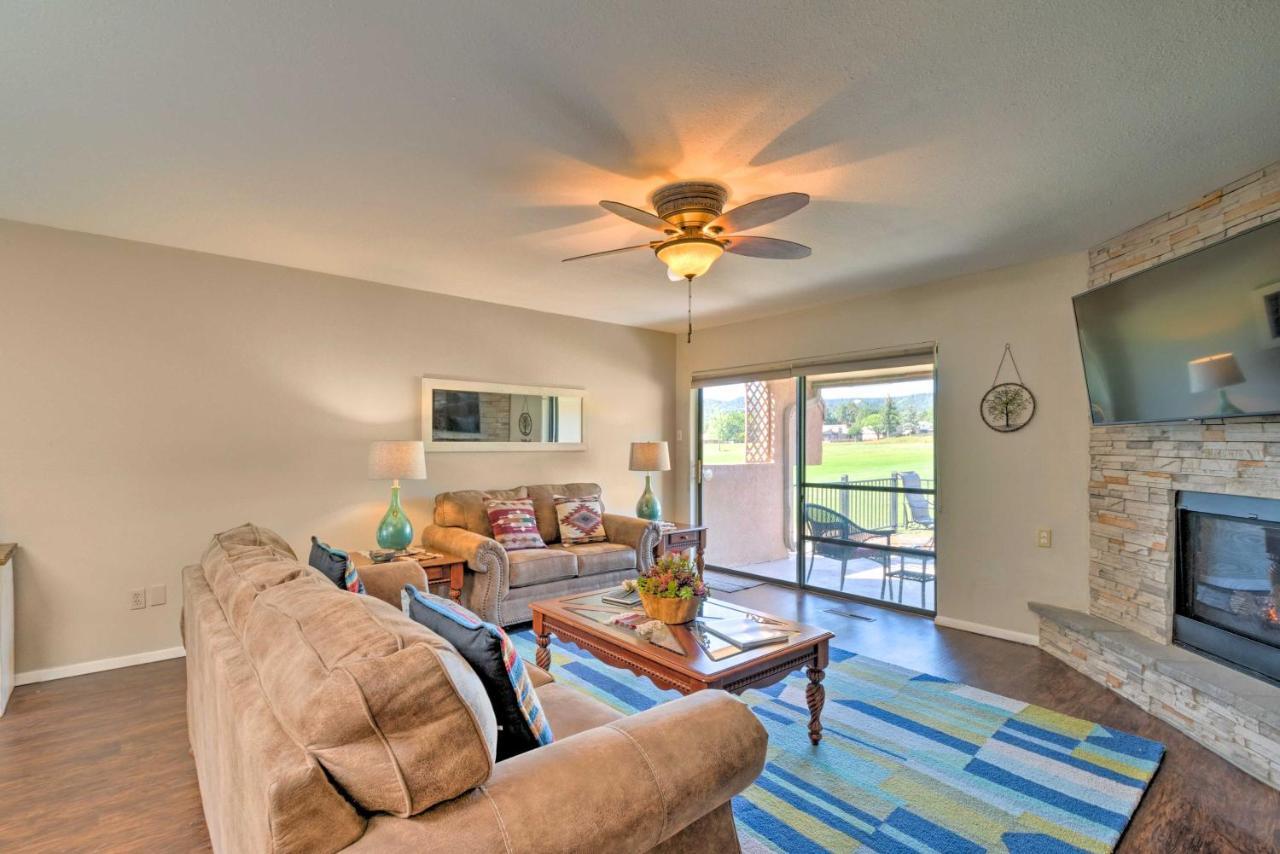 Bright Ruidoso Condo With Deck And Golf Course Views! Exterior foto